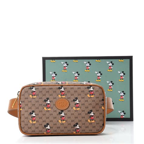 mickey gucci belt|Gucci backpack mickey mouse.